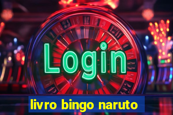 livro bingo naruto